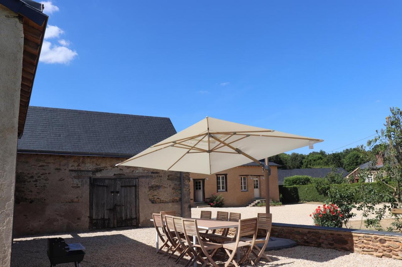 Hotel Le Plessis Aux Oiseaux Saint-Fort Exterior foto